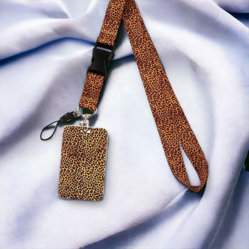 ID card holder Leopard