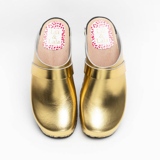 Lili &amp; Lala Uppsala work shoes in gold